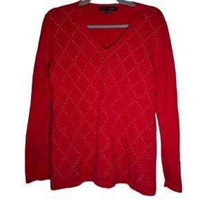 Woman's Red Sweater Size L